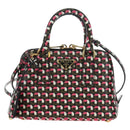 PRADA Saffiano Hand Bag 2way Multicolor Auth 196210V-2