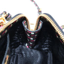 PRADA Saffiano Hand Bag 2way Multicolor Auth 196210V-21
