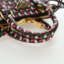 PRADA Saffiano Hand Bag 2way Multicolor Auth 196210V-7