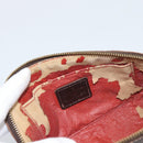 LOUIS VUITTON Damier Ebene Pochette Cosmetic PM Pouch N47516 LV Auth 196212-14
