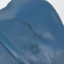 LOUIS VUITTON Epi Keepall 50 Boston Bag Blue M42965 LV Auth 196214-9