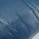 LOUIS VUITTON Epi Keepall 50 Boston Bag Blue M42965 LV Auth 196214-18