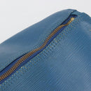 LOUIS VUITTON Epi Keepall 50 Boston Bag Blue M42965 LV Auth 196214-10