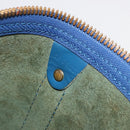 LOUIS VUITTON Epi Keepall 50 Boston Bag Blue M42965 LV Auth 196214-12