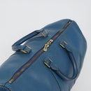 LOUIS VUITTON Epi Keepall 50 Boston Bag Blue M42965 LV Auth 196214-6
