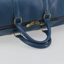 LOUIS VUITTON Epi Keepall 50 Boston Bag Blue M42965 LV Auth 196214-7
