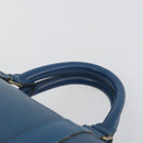 LOUIS VUITTON Epi Keepall 50 Boston Bag Blue M42965 LV Auth 196214-14
