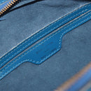 LOUIS VUITTON Epi Soufflot Hand Bag Blue M52225 LV Auth 196215-18