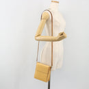 LOUIS VUITTON Monogram Vernis Motto Pouch Marshmallow Pink M91312 LV Auth 196217-23