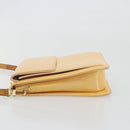 LOUIS VUITTON Monogram Vernis Motto Pouch Marshmallow Pink M91312 LV Auth 196217-4