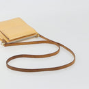 LOUIS VUITTON Monogram Vernis Motto Pouch Marshmallow Pink M91312 LV Auth 196217-7