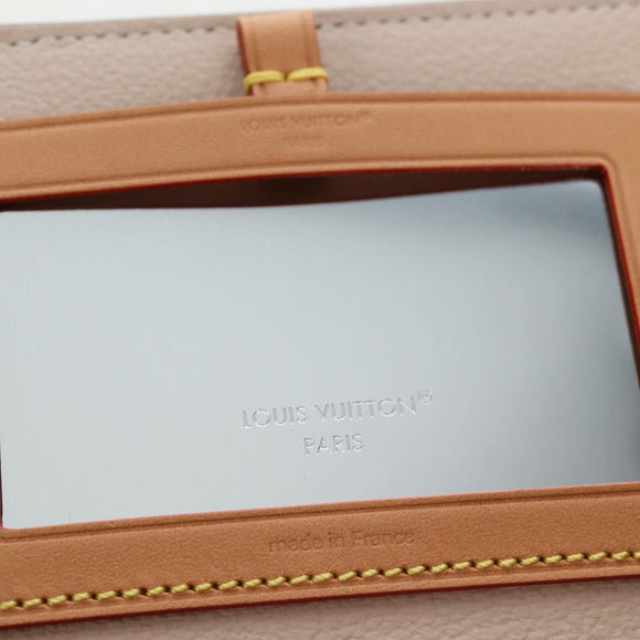 LOUIS VUITTON Monogram Lip & Eye Brush Set Pouch LBC001 LV Auth 196218V