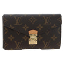 LOUIS VUITTON Monogram Lip & Eye Brush Set Pouch LBC001 LV Auth 196218V-13