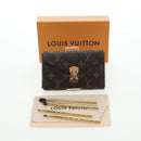 LOUIS VUITTON Monogram Lip & Eye Brush Set Pouch LBC001 LV Auth 196218V-12