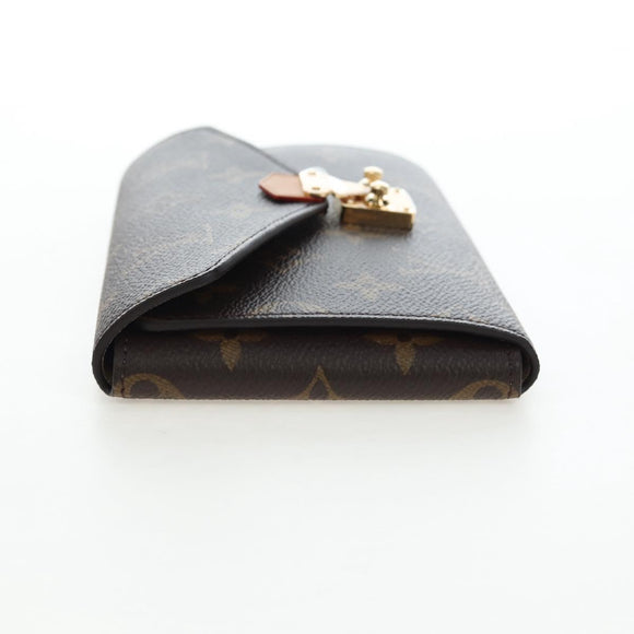 LOUIS VUITTON Monogram Lip & Eye Brush Set Pouch LBC001 LV Auth 196218V