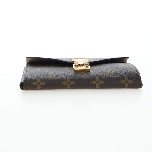 LOUIS VUITTON Monogram Lip & Eye Brush Set Pouch LBC001 LV Auth 196218V