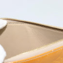 LOUIS VUITTON Monogram Vernis Lexington Accessory Pouch Beige M91010 Auth 196220-18