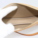 LOUIS VUITTON Monogram Vernis Lexington Accessory Pouch Beige M91010 Auth 196220-11