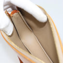 LOUIS VUITTON Monogram Vernis Lexington Accessory Pouch Beige M91010 Auth 196220-20
