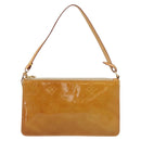 LOUIS VUITTON Monogram Vernis Lexington Accessory Pouch Beige M91010 Auth 196220-13