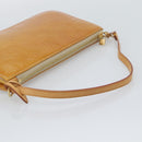 LOUIS VUITTON Monogram Vernis Lexington Accessory Pouch Beige M91010 Auth 196220-7