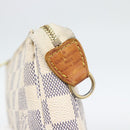 LOUIS VUITTON Damier Azur Pochette Accessoires Pouch N51986 LV Auth 196222-17