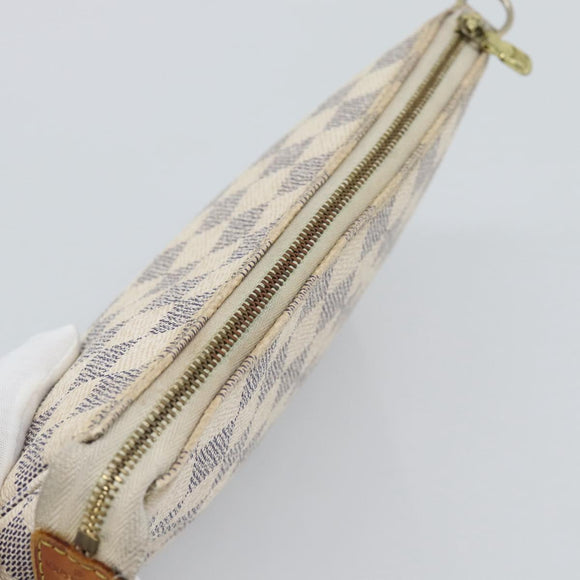 LOUIS VUITTON Damier Azur Pochette Accessoires Pouch N51986 LV Auth 196222