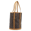 LOUIS VUITTON Monogram Bucket GM Shoulder Bag M42236 LV Auth 196223-1