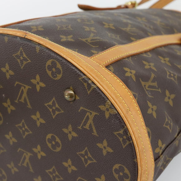 LOUIS VUITTON Monogram Bucket GM Shoulder Bag M42236 LV Auth 196223
