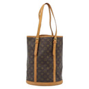 LOUIS VUITTON Monogram Bucket GM Shoulder Bag M42236 LV Auth 196223-13
