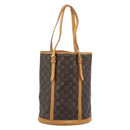 LOUIS VUITTON Monogram Bucket GM Shoulder Bag M42236 LV Auth 196223-2