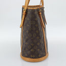 LOUIS VUITTON Monogram Bucket GM Shoulder Bag M42236 LV Auth 196223-3