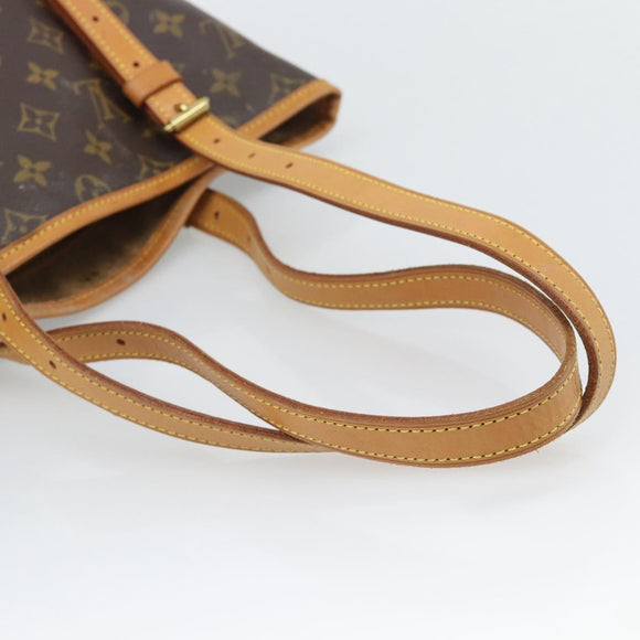 LOUIS VUITTON Monogram Bucket GM Shoulder Bag M42236 LV Auth 196223