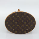 LOUIS VUITTON Monogram Bucket GM Shoulder Bag M42236 LV Auth 196223-5