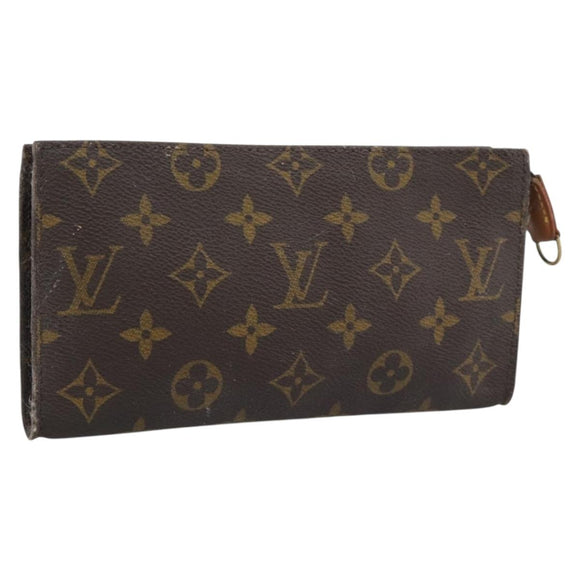 LOUIS VUITTON Monogram Bucket GM Pouch Accessory Pouch LV Auth 196224