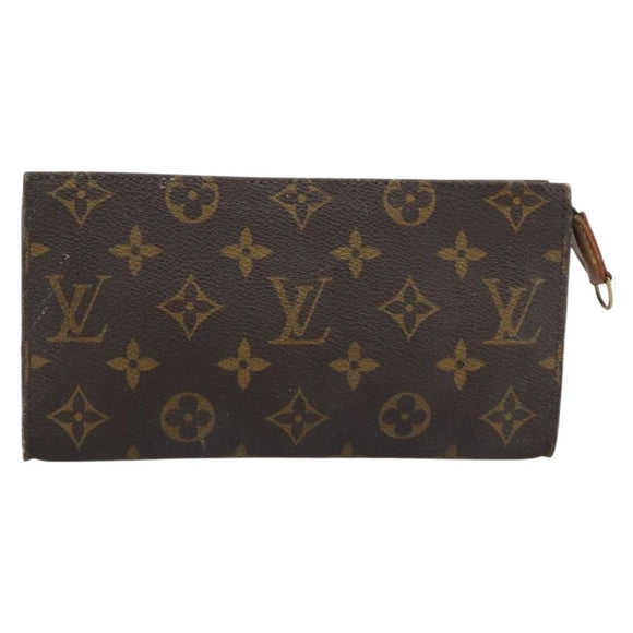 LOUIS VUITTON Monogram Bucket GM Pouch Accessory Pouch LV Auth 196224