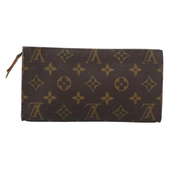 LOUIS VUITTON Monogram Bucket GM Pouch Accessory Pouch LV Auth 196224
