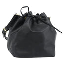 LOUIS VUITTON Epi Petit Noe Shoulder Bag Black M44102 LV Auth 196225-1
