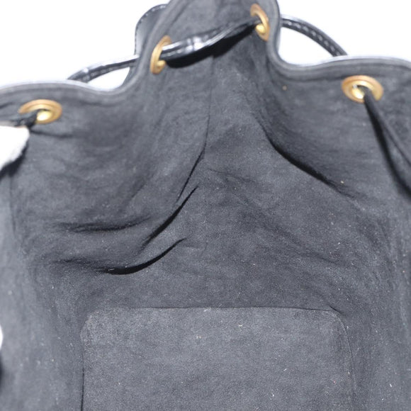 LOUIS VUITTON Epi Petit Noe Shoulder Bag Black M44102 LV Auth 196225