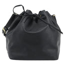 LOUIS VUITTON Epi Petit Noe Shoulder Bag Black M44102 LV Auth 196225-13