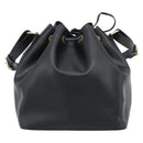 LOUIS VUITTON Epi Petit Noe Shoulder Bag Black M44102 LV Auth 196225-2