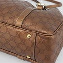 LOUIS VUITTON Guccissima Miss GG Tote Bag Leather Bronze 232957 LV Auth 196226A-9
