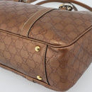 LOUIS VUITTON Guccissima Miss GG Tote Bag Leather Bronze 232957 LV Auth 196226A-15