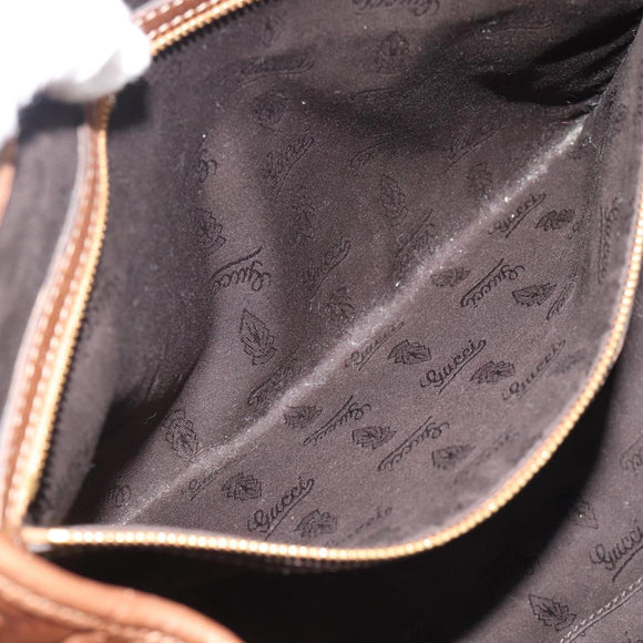 LOUIS VUITTON Guccissima Miss GG Tote Bag Leather Bronze 232957 LV Auth 196226A