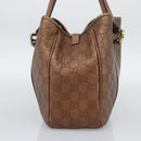 LOUIS VUITTON Guccissima Miss GG Tote Bag Leather Bronze 232957 LV Auth 196226A-3