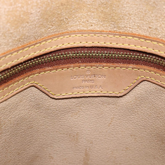 LOUIS VUITTON Monogram Bucket GM Shoulder Bag M42236 LV Auth 196227