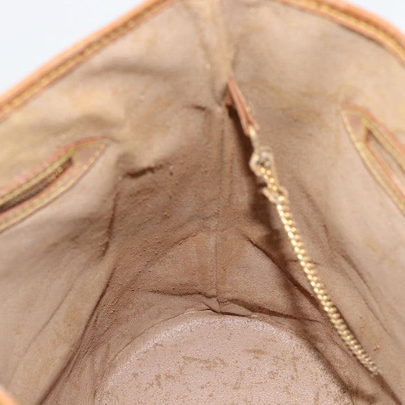 LOUIS VUITTON Monogram Bucket GM Shoulder Bag M42236 LV Auth 196227