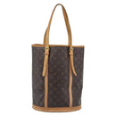 LOUIS VUITTON Monogram Bucket GM Shoulder Bag M42236 LV Auth 196227-2