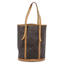 LOUIS VUITTON Monogram Bucket GM Shoulder Bag M42236 LV Auth 196227-3
