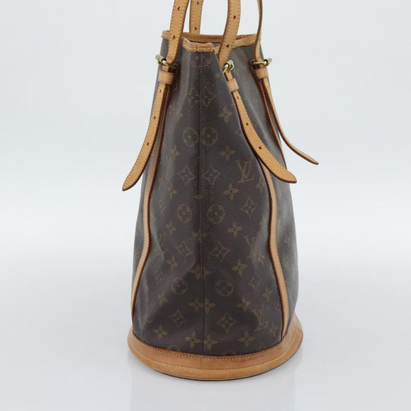 LOUIS VUITTON Monogram Bucket GM Shoulder Bag M42236 LV Auth 196227